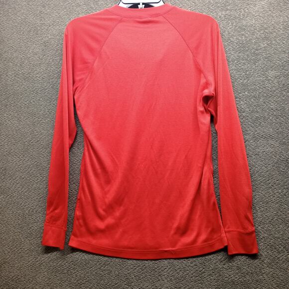 Patagonia Capilene Henley Thermal Base Layer Top Red - Picture 2 of 7